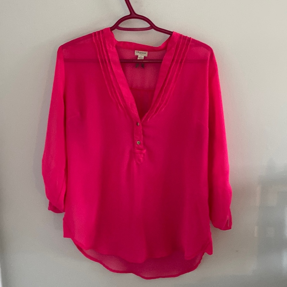Pink blouse